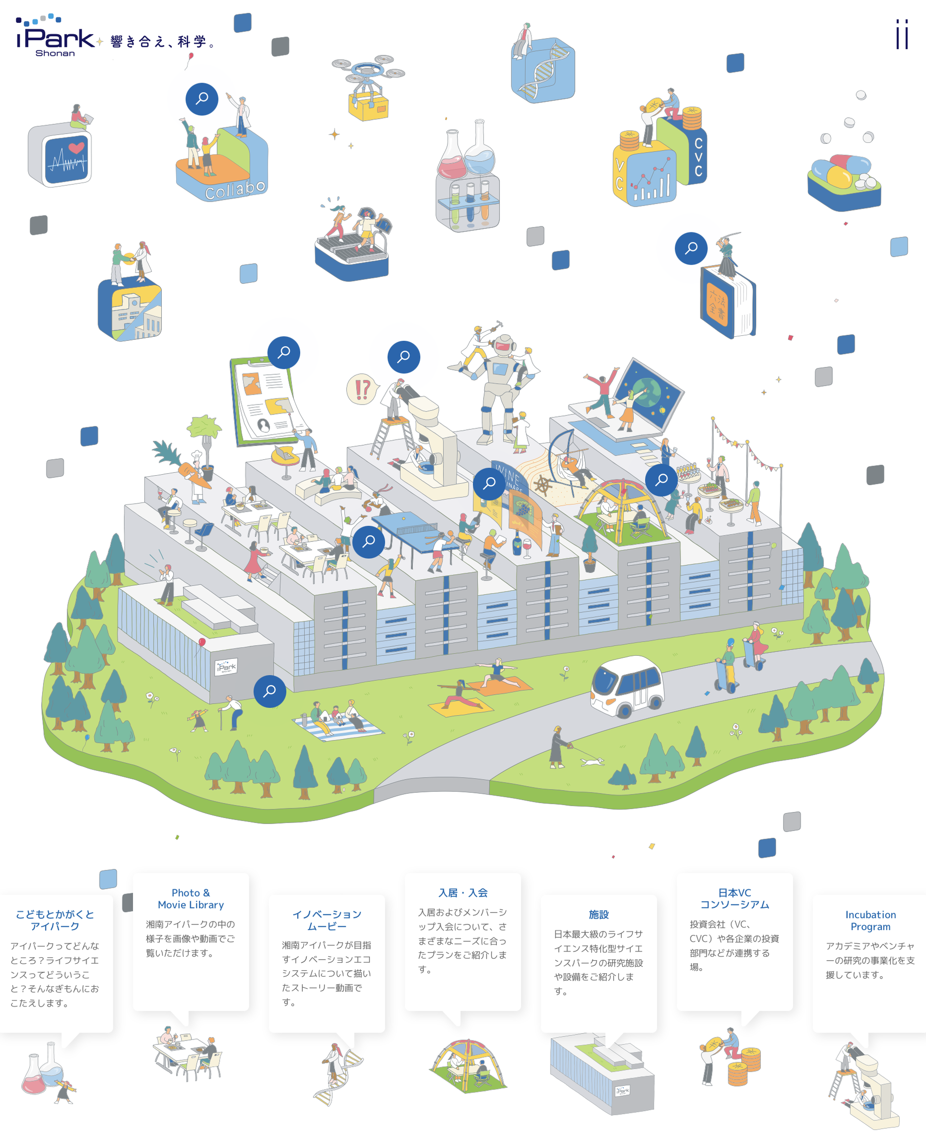 湘南アイパークWEBサイト